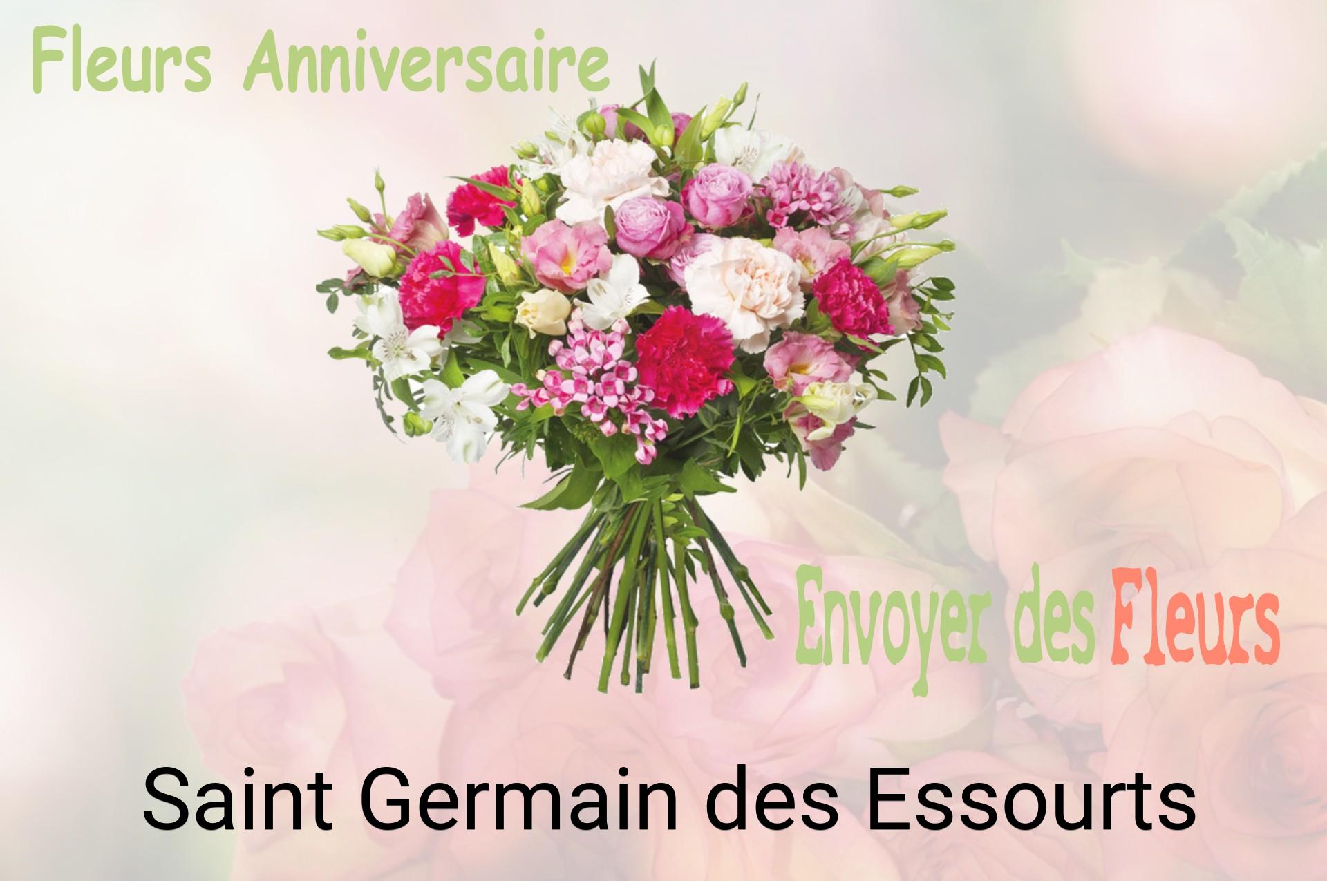 Bouquet de fleurs d’anniversaire livré à Saint-Germain-des-Essourts