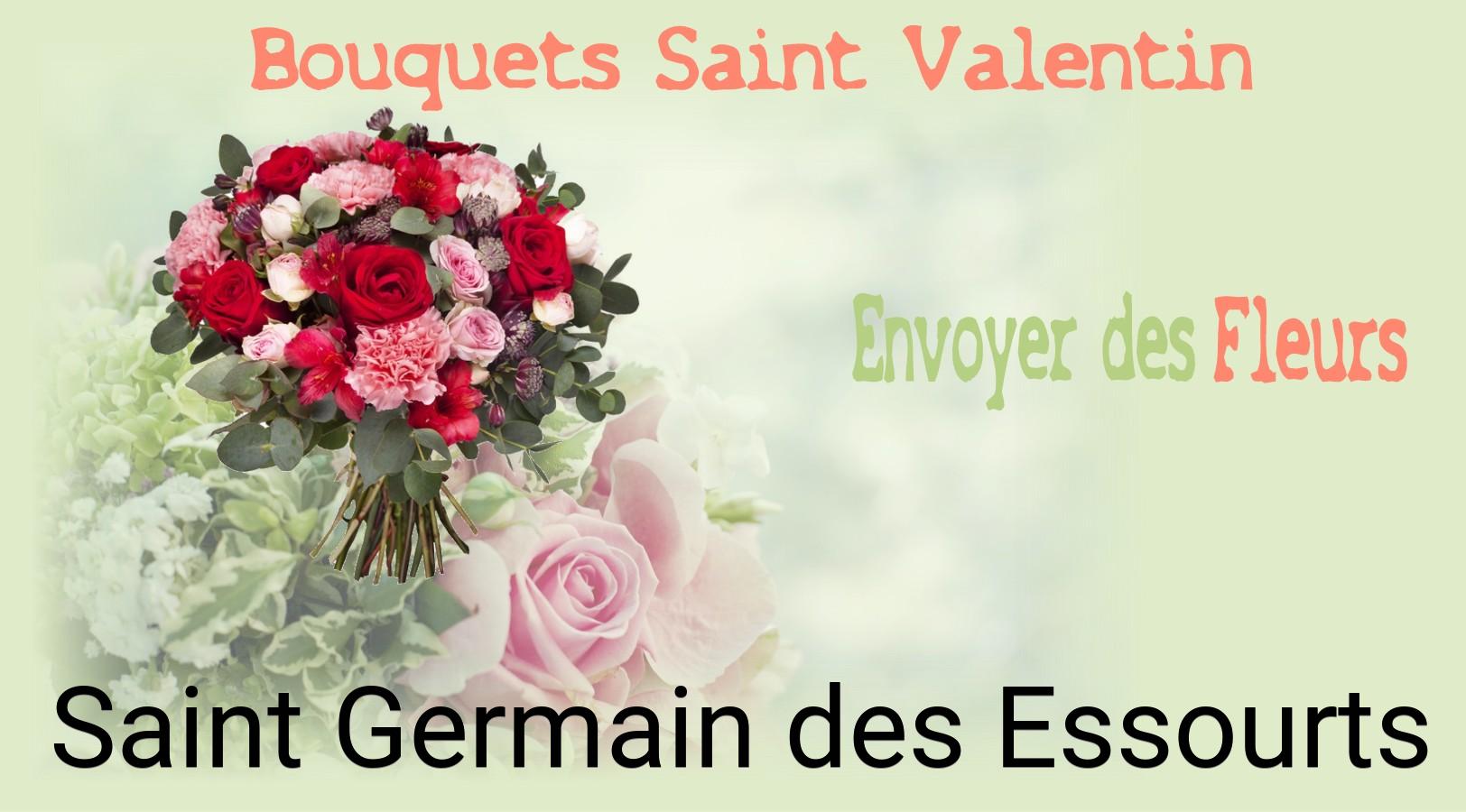 Roses de Saint-Valentin livrées à Saint-Germain-des-Essourts